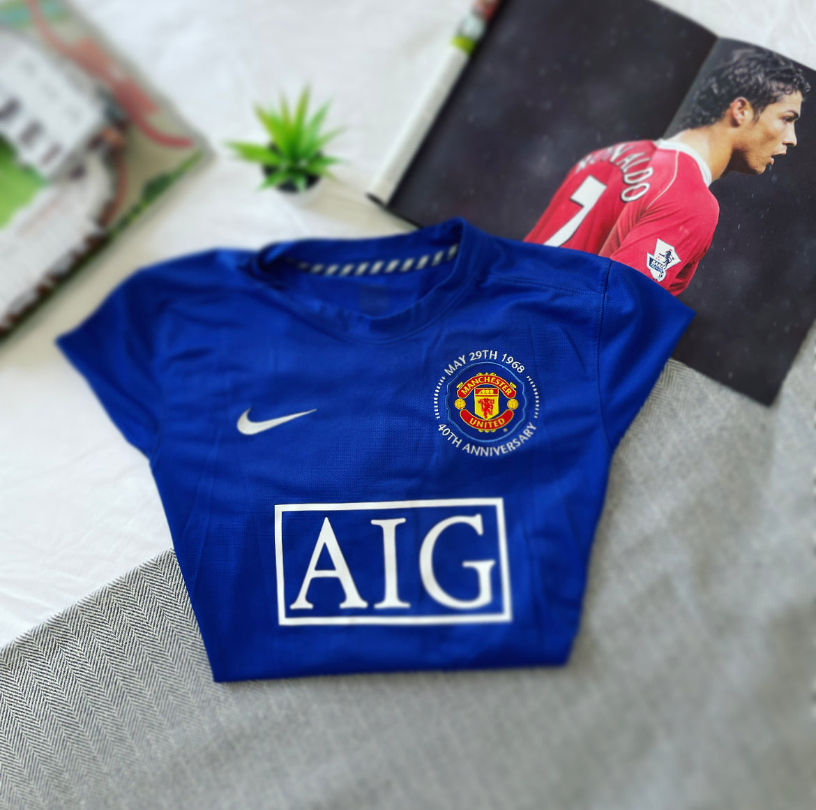 2008-09 Manchester United Third Shirt Ronaldo #7 Very Good