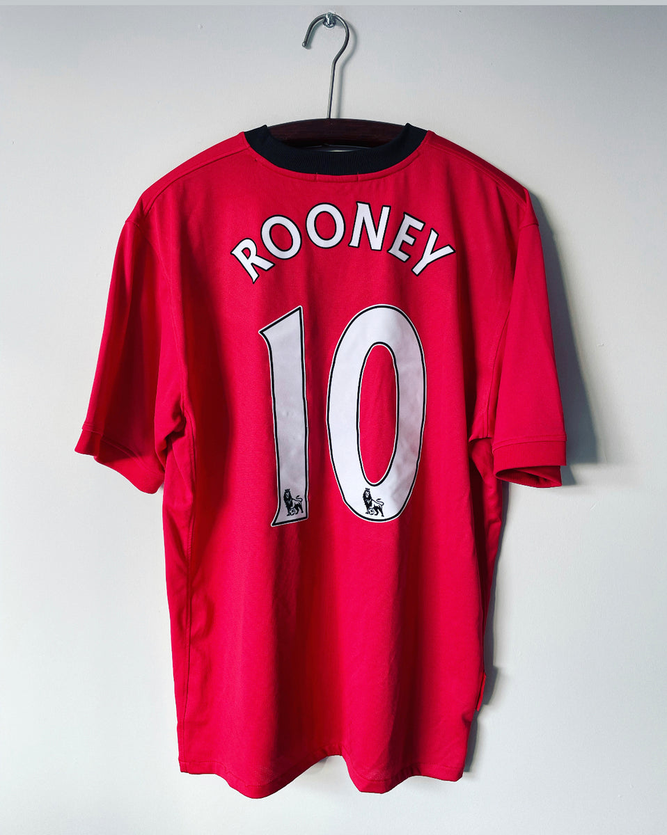 2009-10 MANCHESTER UNITED *ROONEY* SHIRT XL