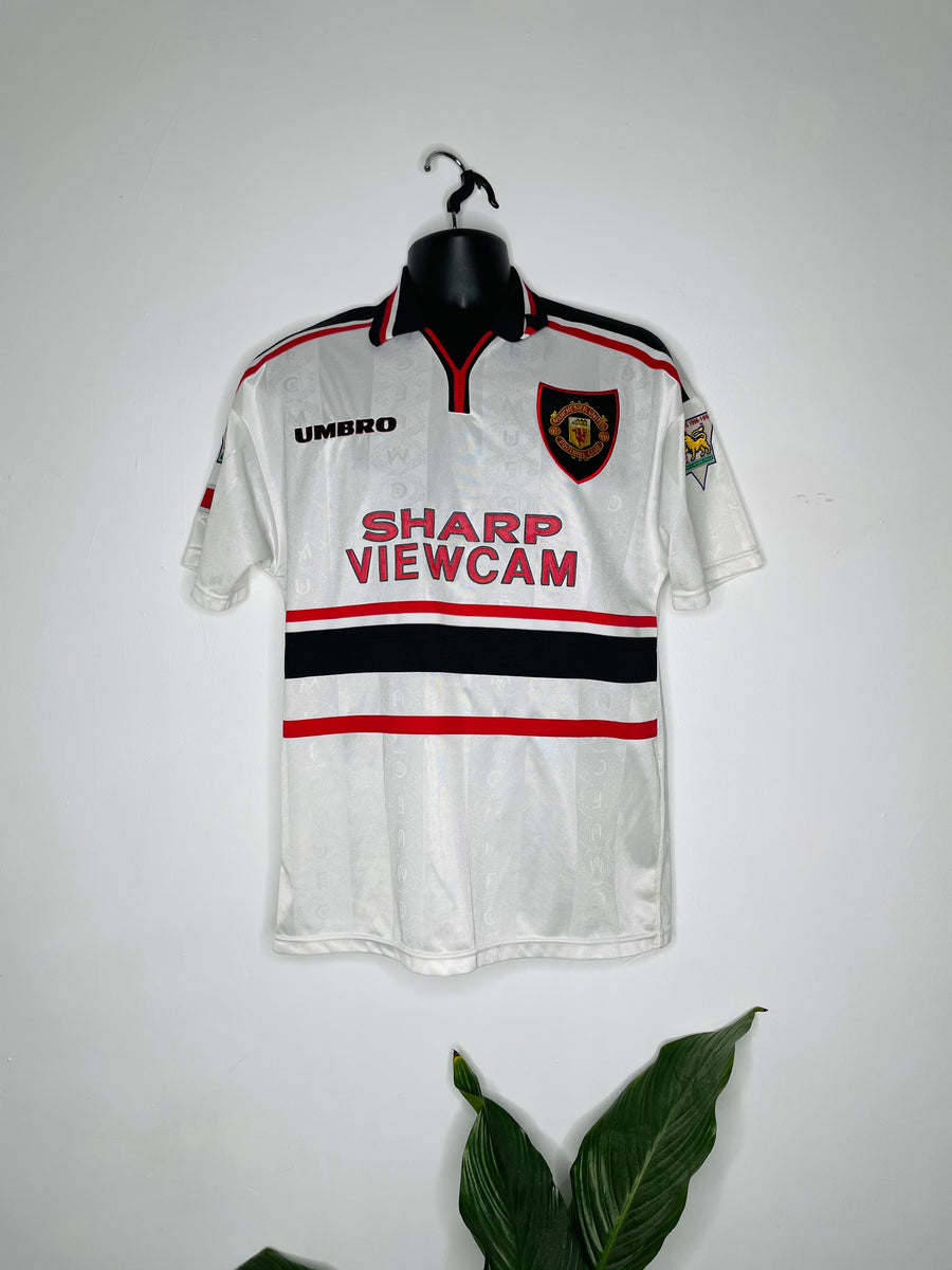 1997-99 Manchester United Away Full Kit | Very Good | M – Vintage