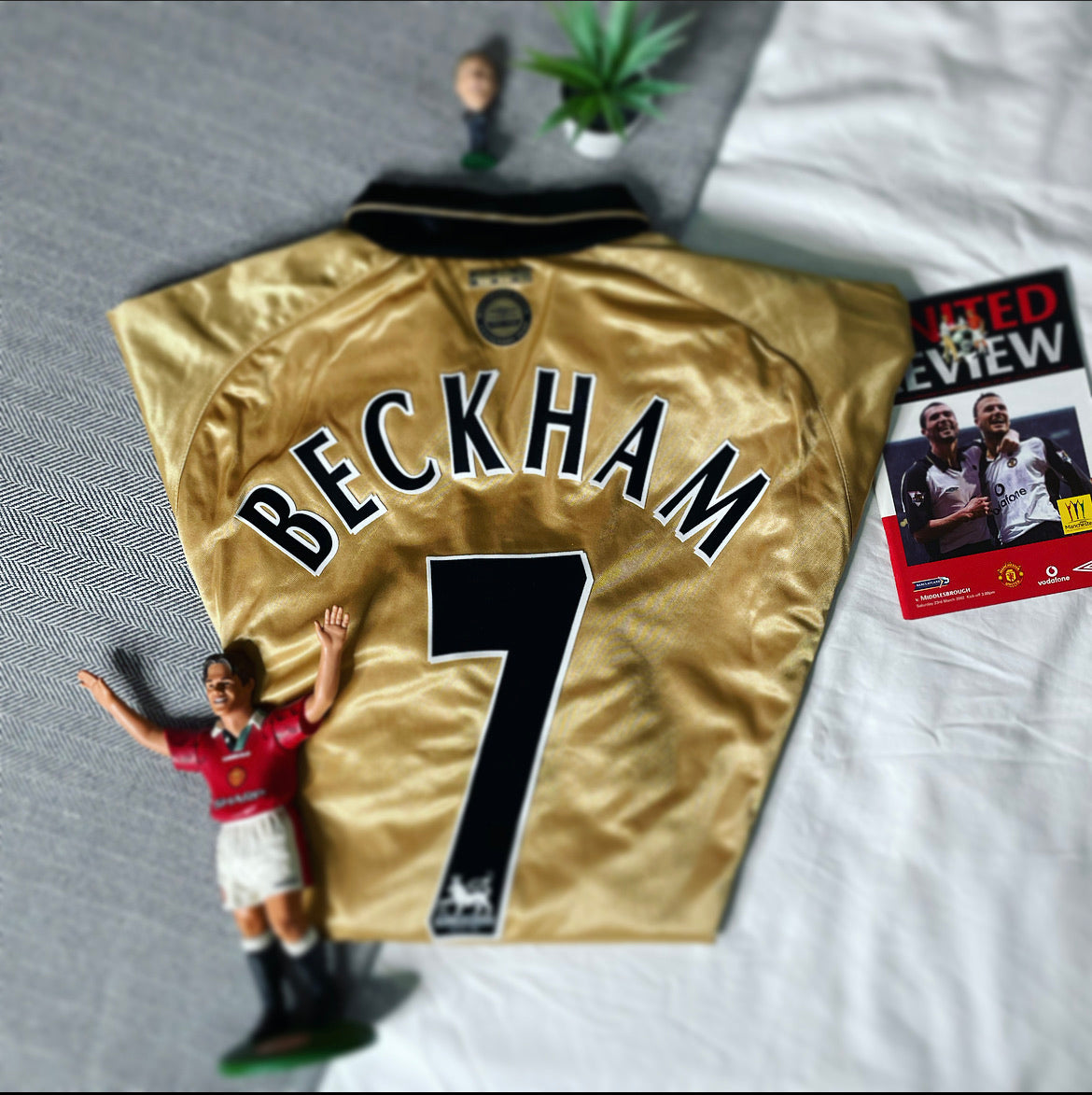 Manchester United 2000-02 Home Shirt Beckham #7 (Excellent) XL – Classic  Football Kit