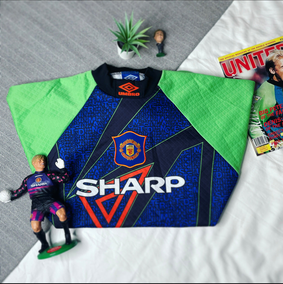 1994-96 Manchester United Home Jersey – Indiansoccermart