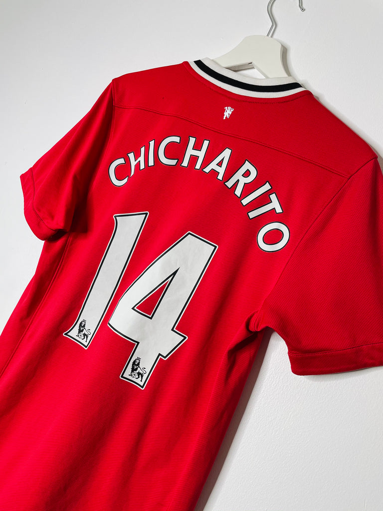 2011/12 Manchester United Away Jersey #14 Chicharito Small Nike Soccer NEW